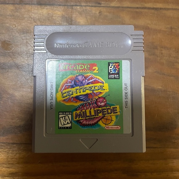 Vintage 90’s Nintendo Game Boy Arcade Classic 2: Centipede & Millipede, Japan - Picture 2 of 7
